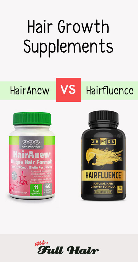 Hairanew Vs Hairfluence Which One Is Better For Hair Loss