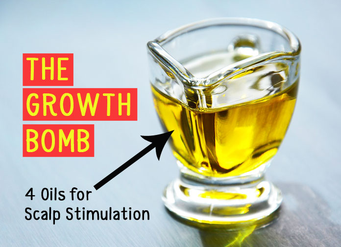 The Growth Bomb Castor and Grapeseed Oil Hair Growth Mix Infused with Essential Oils Ms Full Hair